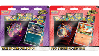 Pokemon Mega Evolution - Ascended Heroes Tech Sticker Collection