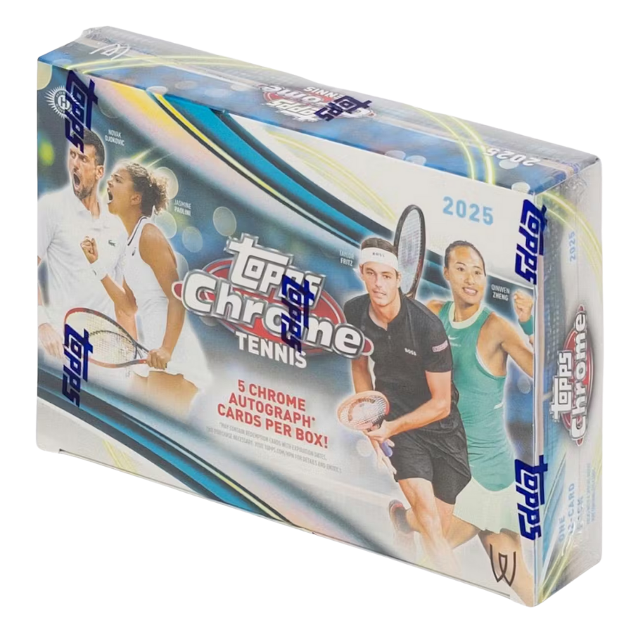 2025 Topps Chrome Tennis Breakers Delight Box