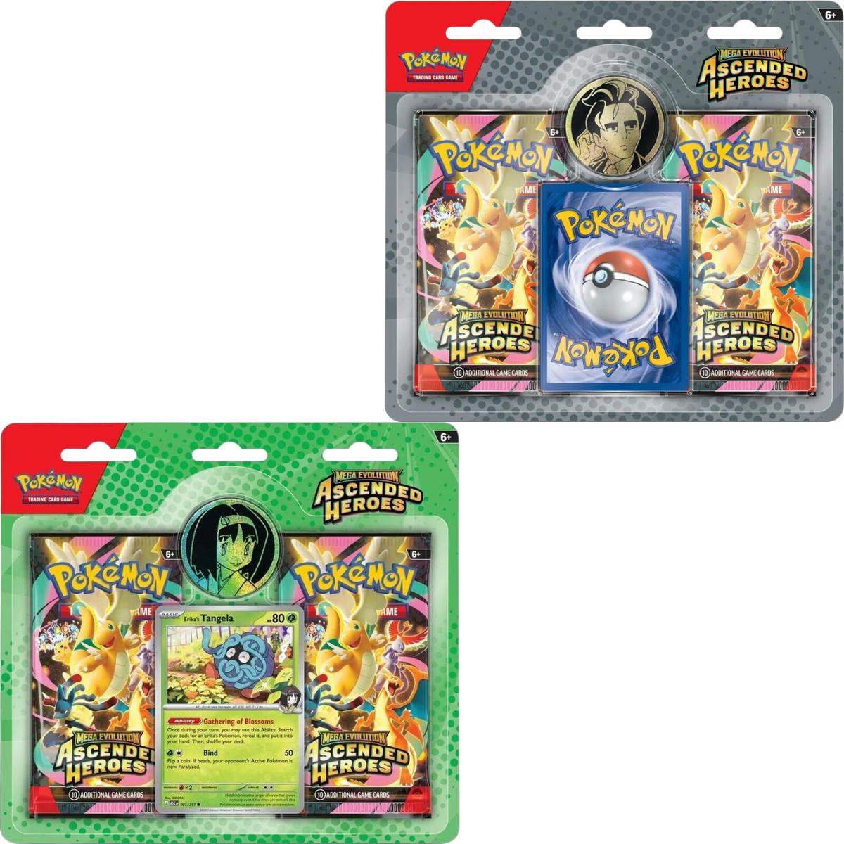 Pokemon Mega Evolution - Ascended Heroes Collection 2-Pack Blister