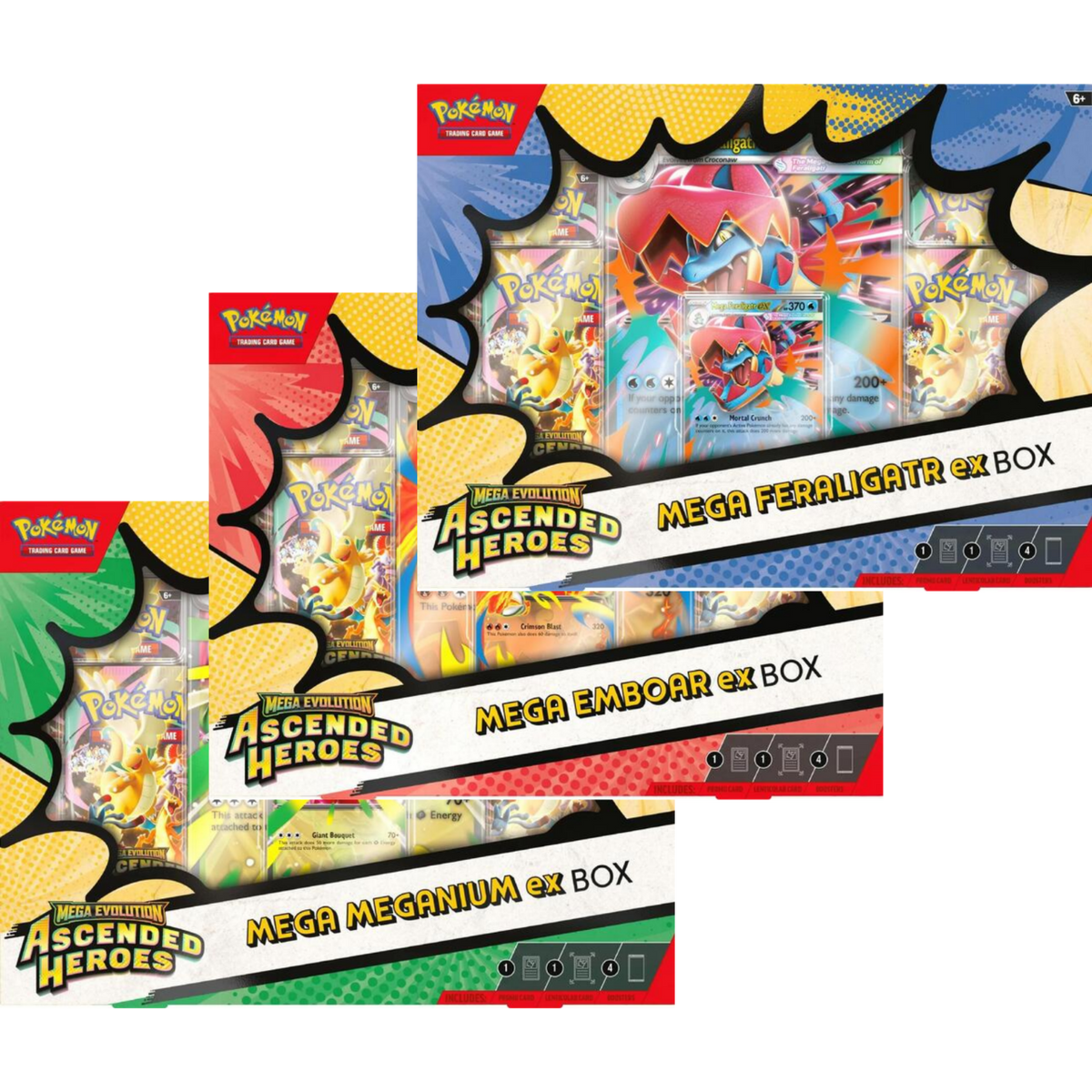 Pokemon Mega Evolution - Ascended Heroes ex Box