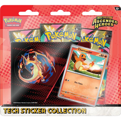 Pokemon Mega Evolution - Ascended Heroes Tech Sticker Collection