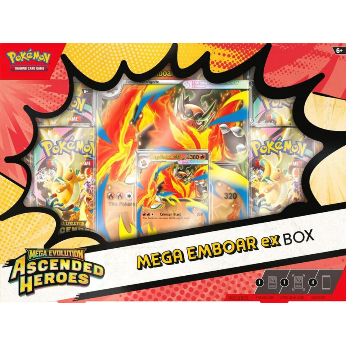 Pokemon Mega Evolution - Ascended Heroes ex Box