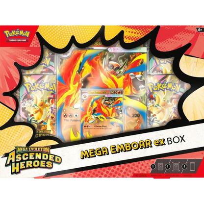 Pokemon Mega Evolution - Ascended Heroes ex Box