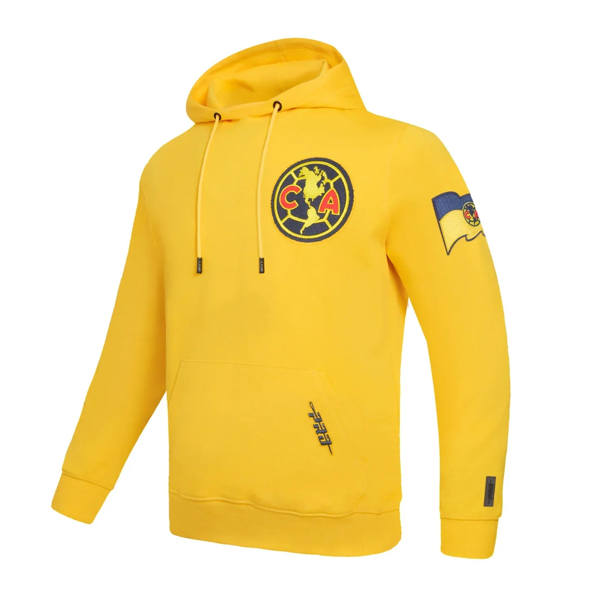 Pro Standard Liga  MX Club America Stadium Men's  Fleece Pullover Hoodie-Yellow