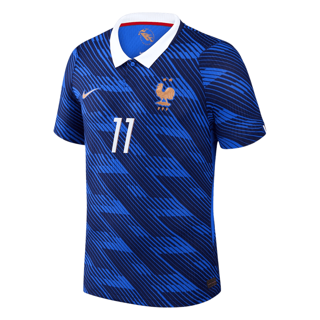 OLISE #11 Mens France World Cup Home Jersey 2026 - Player Version (Slim Fit)