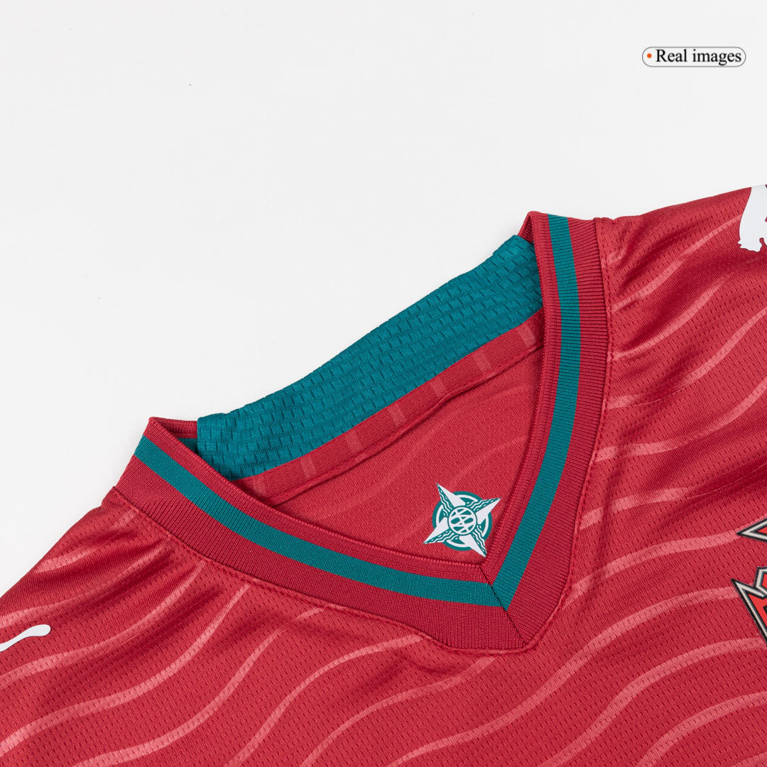 B. FERNANDES #8 Kids Portugal World Cup Home Kit 2026 [PREMIUM]