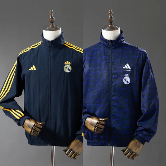 Real Madrid Windbreaker 2025/26 Reversible Football Kit