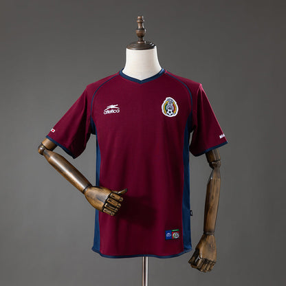 Mexico Third Jersey 2002 Retro Football Kit Soccer Shirt