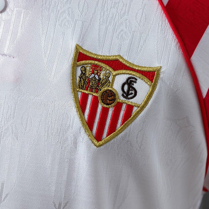 Sevilla Jersey 1992-93 Home Retro Football Kit