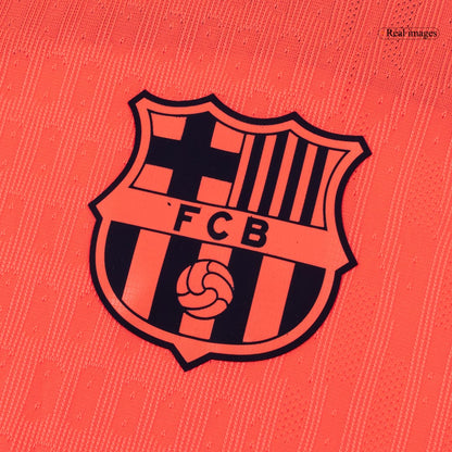 Mens Barcelona Third Jersey 2025/26 - Player Version (Slim Fit)