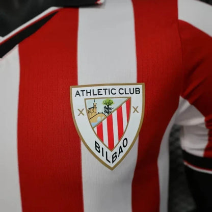 Player Version Athletic Bilbao Jersey 25/26 Home Football Kit Soccer Jersey