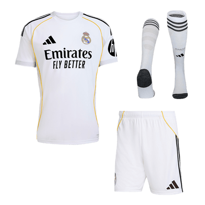 Men's Real Madrid Home Full Kit 2025/26 [PREMIUM]