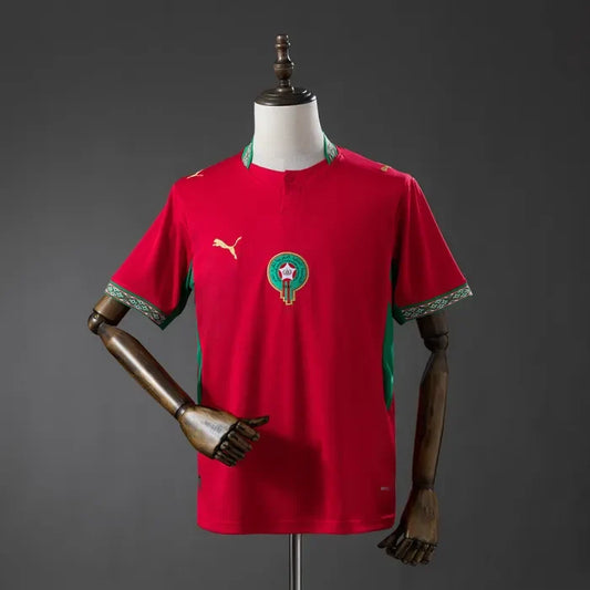 Morocco Home Jersey 2026 World Cup Football Kit Soccer Shirt