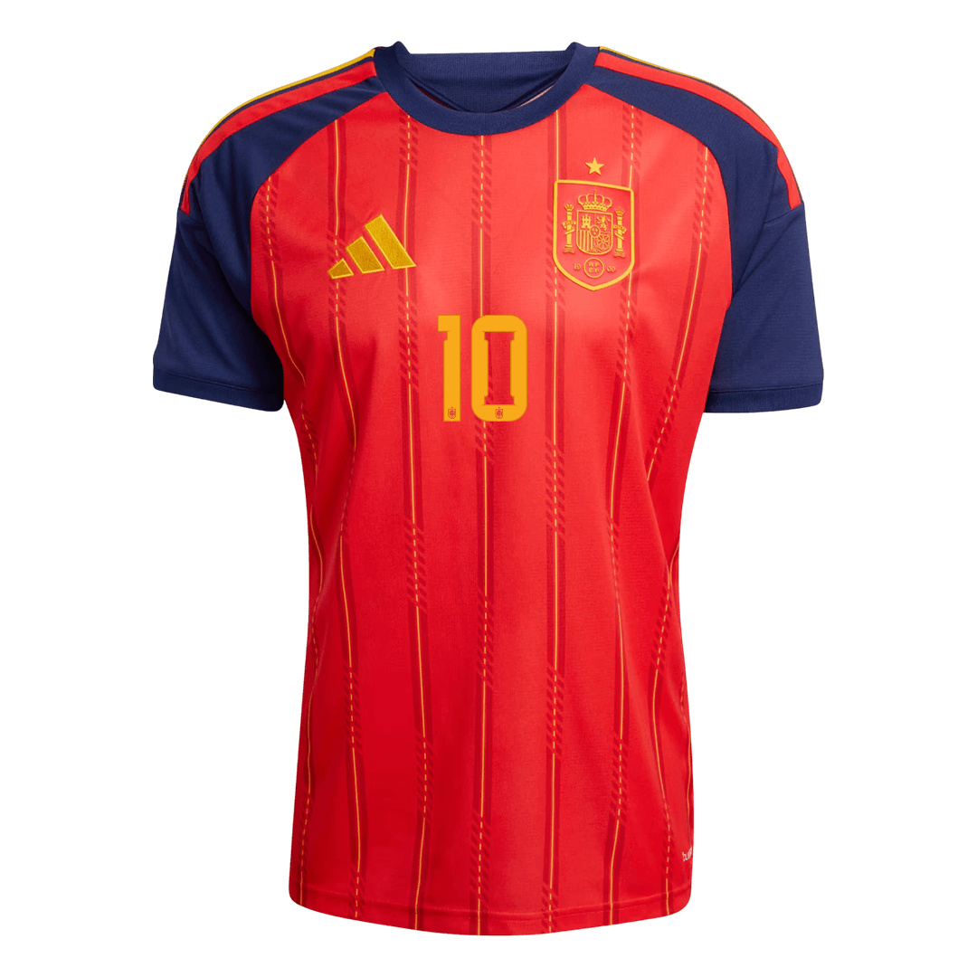 OLMO #10 Mens Spain World Cup Home Jersey 2026 [PREMIUM]