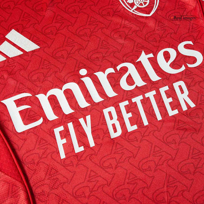 Mens Arsenal Home Kit 2025/26 - Player Version (Slim Fit)