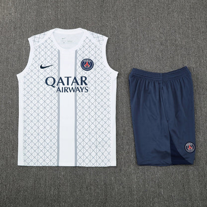 PSG Vest Set Training Tracksuits 25/26 Football Kit Soccer Jersey