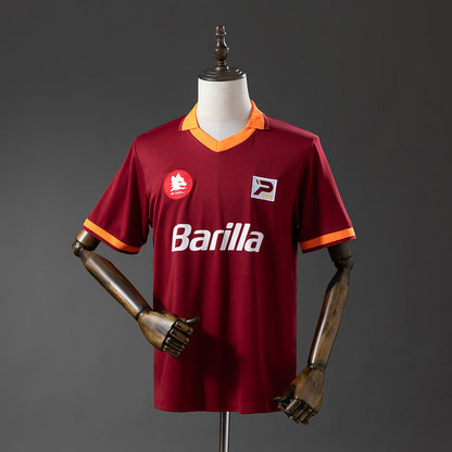 Rome Jersey 1982-83 Home Retro Football Kit
