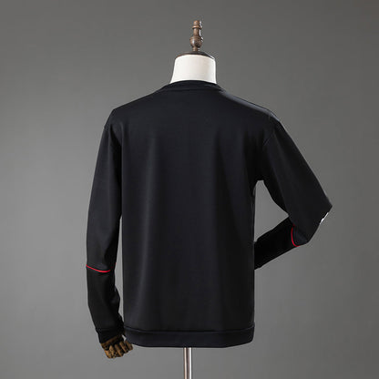 Manchester United Black Jersey 1990-1992 Long Sleeves Football Kit Soccer Shirt