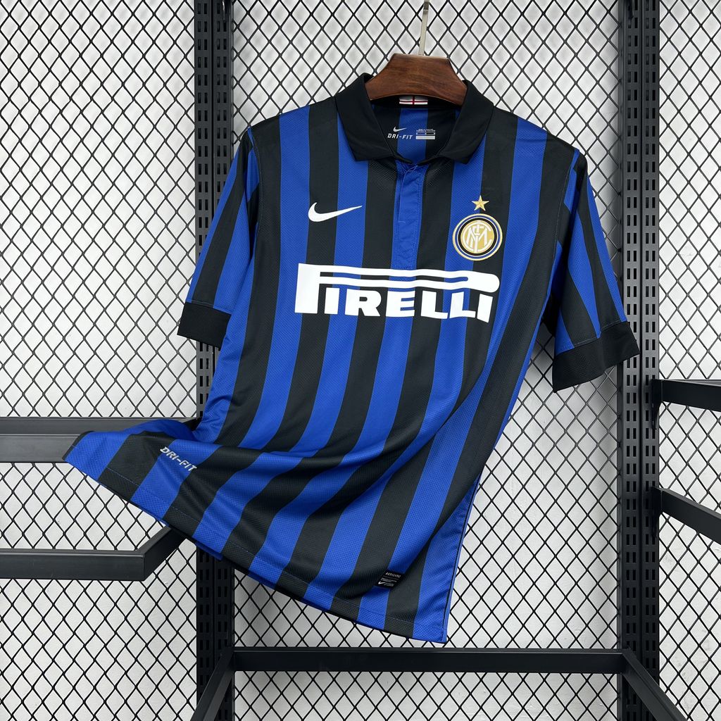 Inter Milan Home Jersey 2011-2012 Retro Football Kit Soccer Shirt