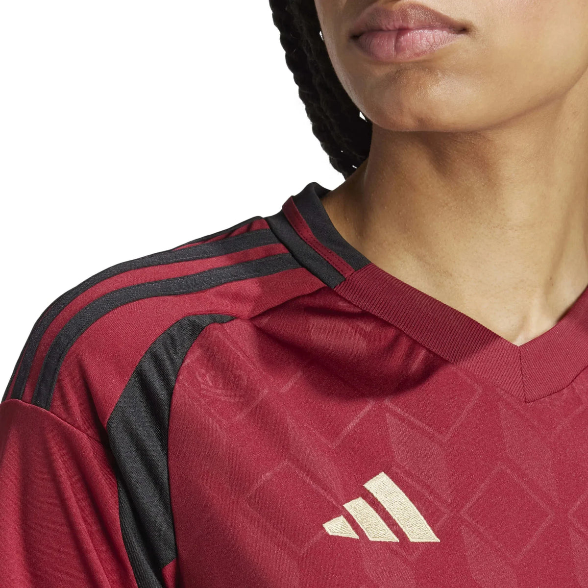 adidas 2024-25 Belgium Women's Stadium Home Jersey