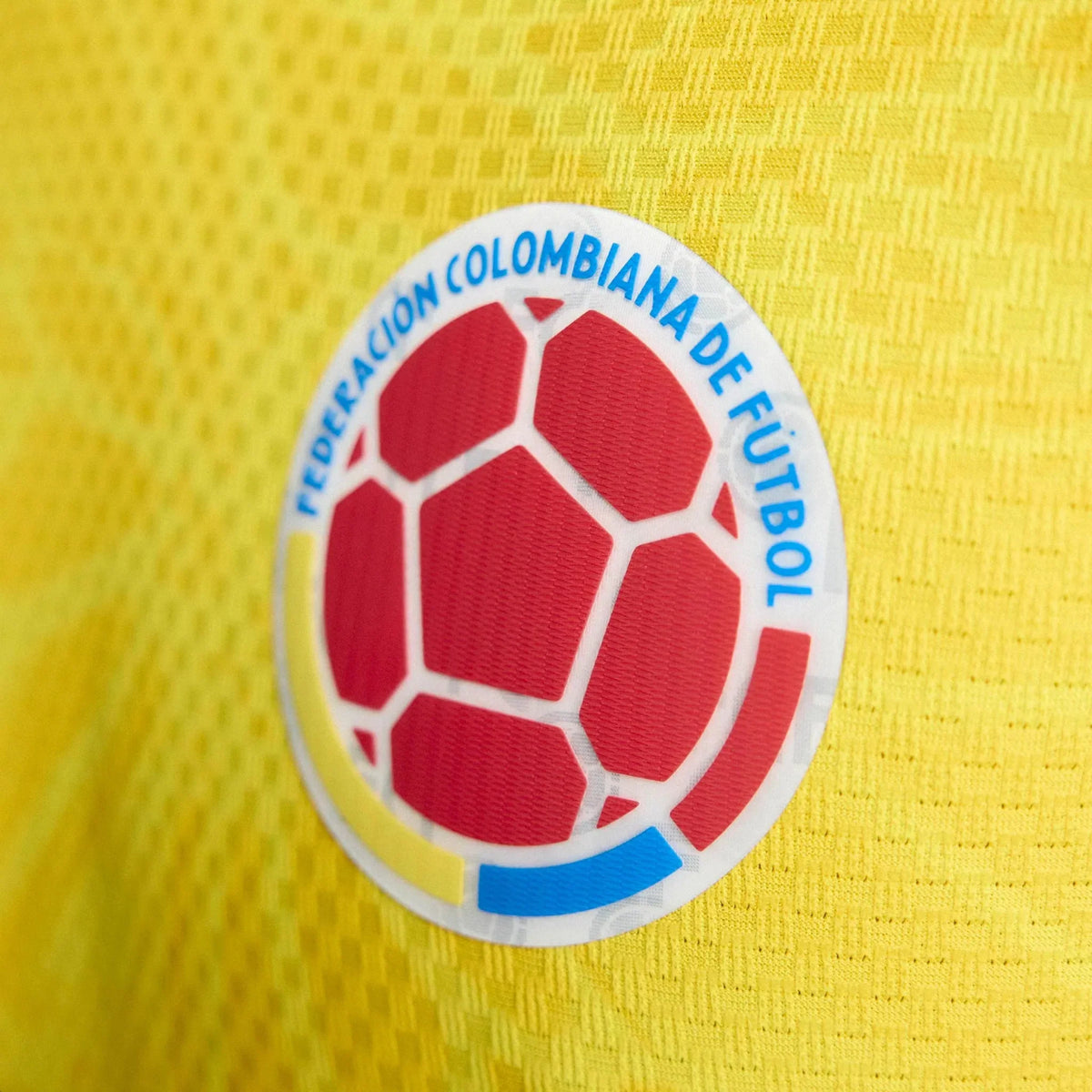 adidas 2026 Colombia Men's Authentic Home Long-Sleeve Soccer Jersey