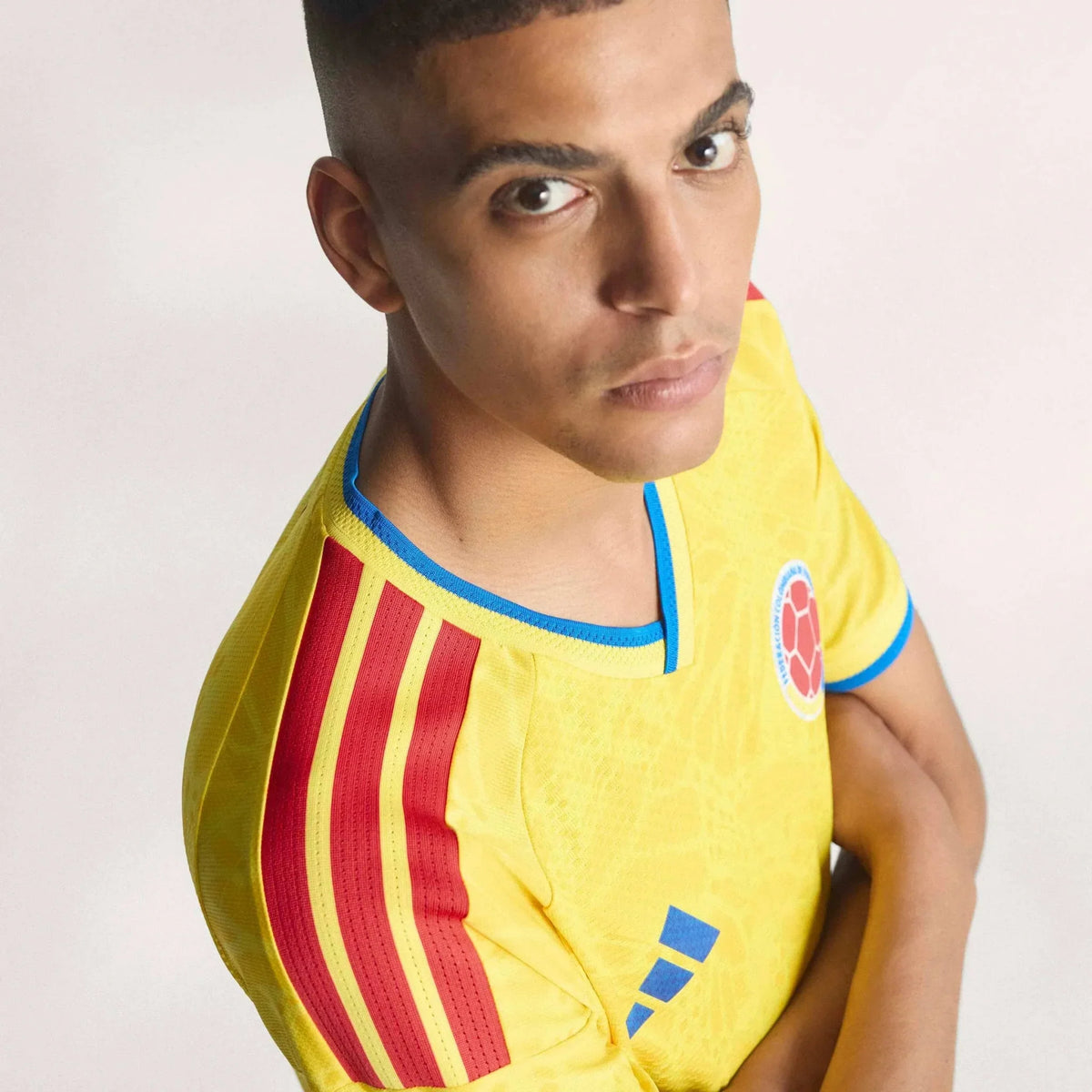 adidas 2026 Colombia Men's Authentic Home Soccer Jersey