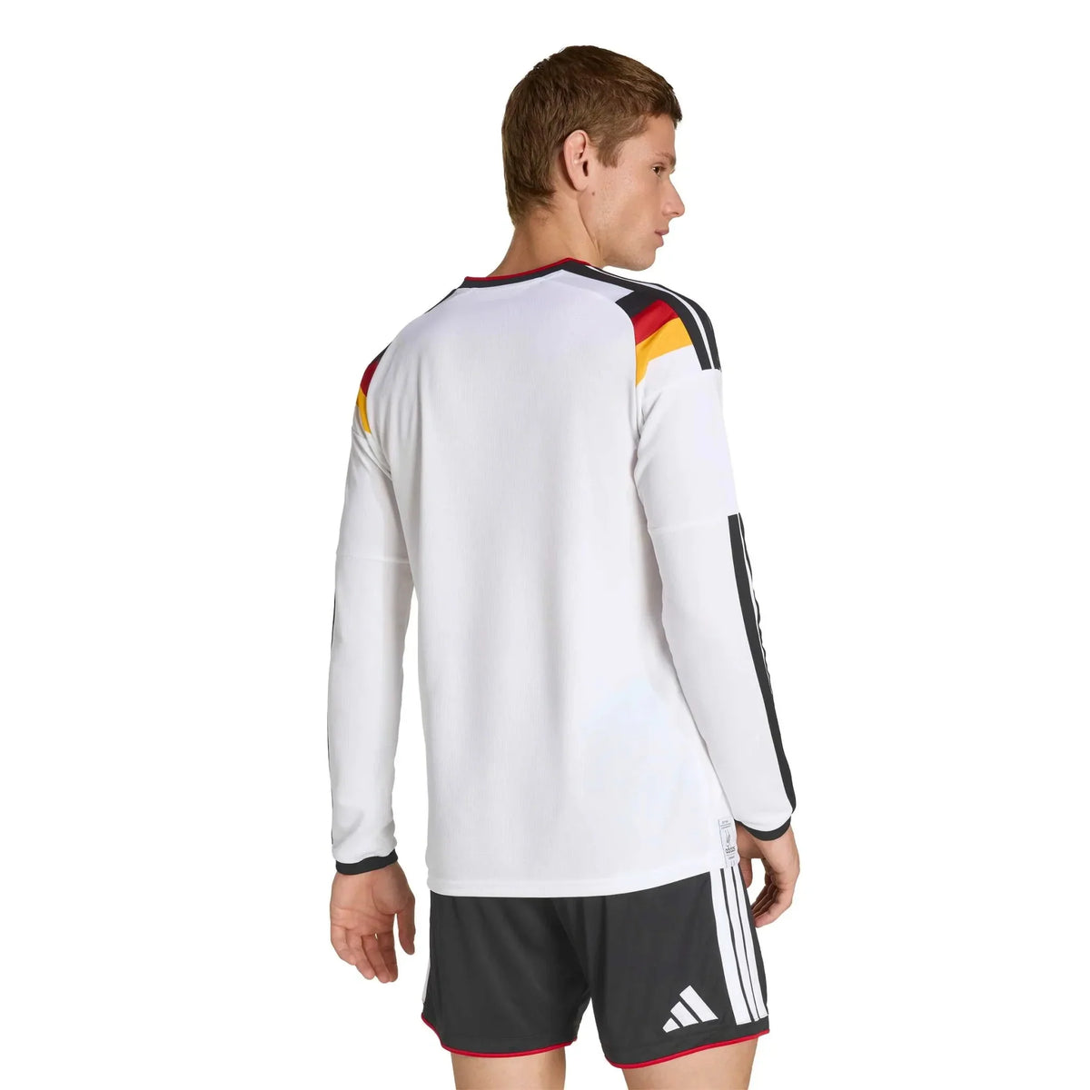 adidas 2026 Germany Men's Stadium Home Long-Sleeve Soccer Jersey
