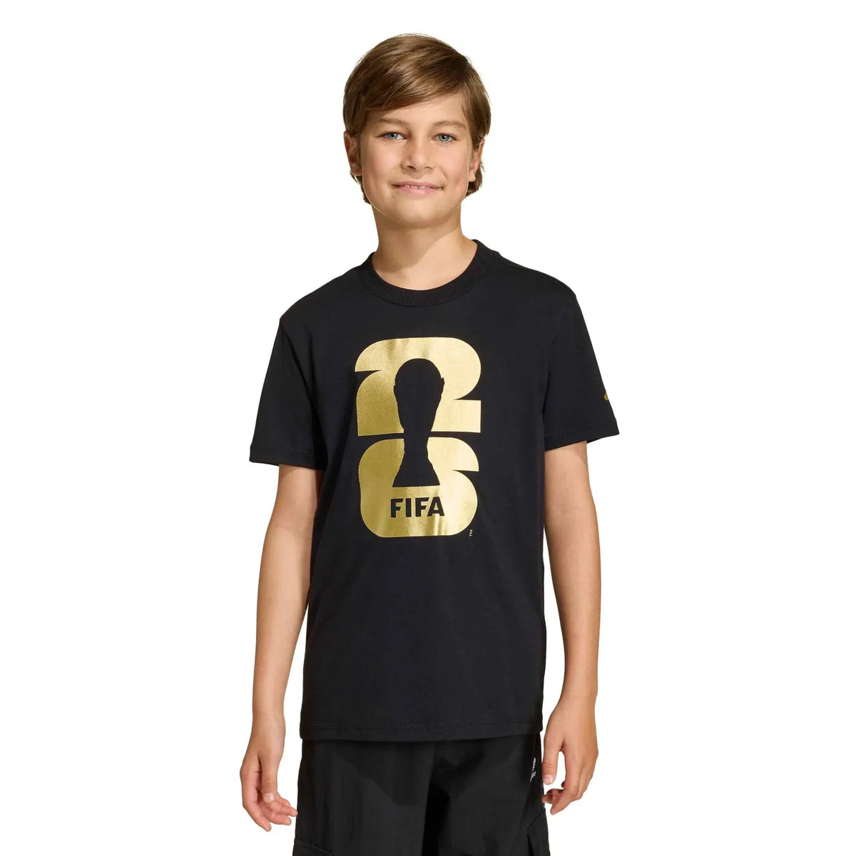 adidas 2026 World Cup Youth Official Emblem Tee
