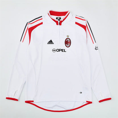 Retro AC Milan Training Tracksuits 2004-05 Football Kit Soccer Jersey