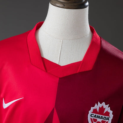 Kids Canada Home Jersey 2026 World Cup Football Kit Soccer Shirt