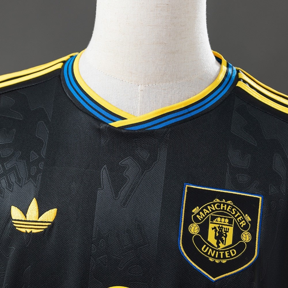 Manchester United Jersey 25/26 Third Football Kit Long Sleeves
