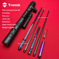 Transk Play cue+jump cue set with  4-hole case (red purple black gold color choice)12.5/11.8mm tip