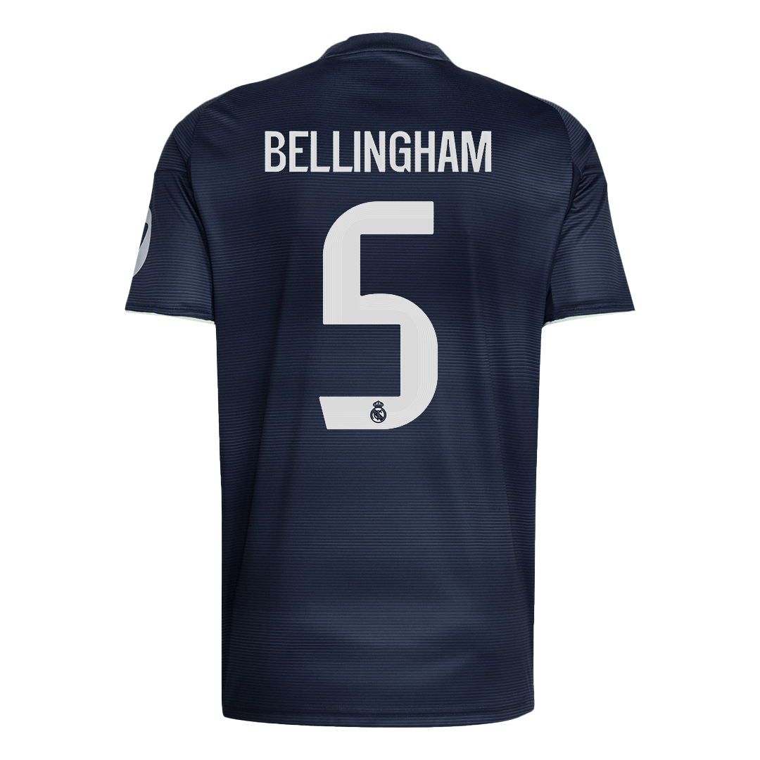 BELLINGHAM #5 Mens Real Madrid Away Jersey 2025/26 [PREMIUM]