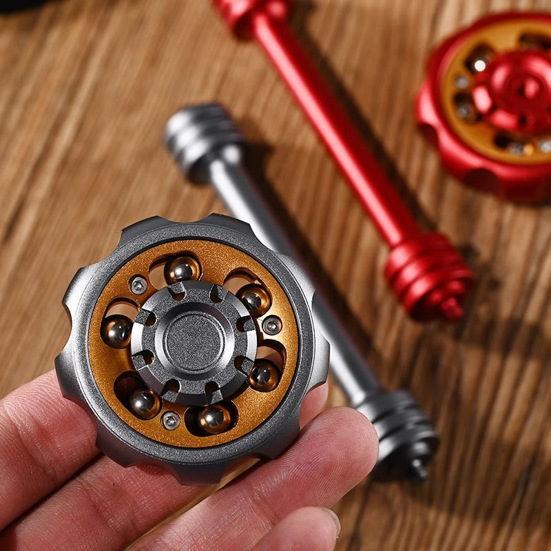 Aluminum Fidget Spinner – Metal Ferris Wheel Cyberpunk for Alternative Styling