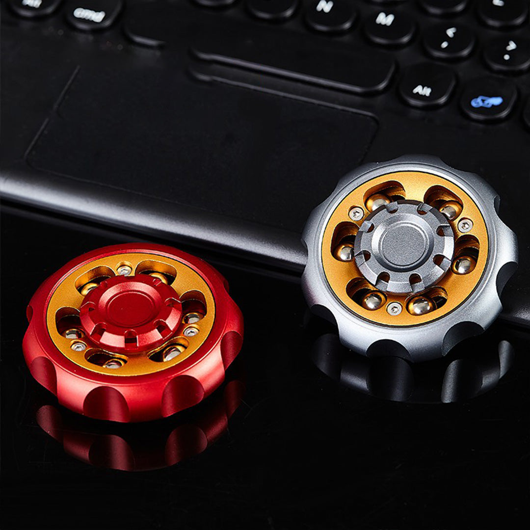 Aluminum Fidget Spinner – Metal Ferris Wheel Cyberpunk for Alternative Styling