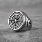 Anchor Compass Ring – Navigator Sailor Punk Hip Hop Statement