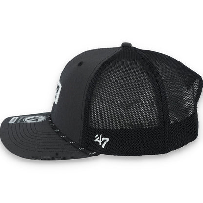 '47 Brand Los Angeles Dodgers Rumble Rope Trucker Adjustable Snapback Hat