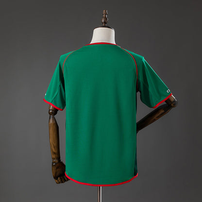 Mexico Home Jersey 2002 Retro Football Kit Soccer Shirt