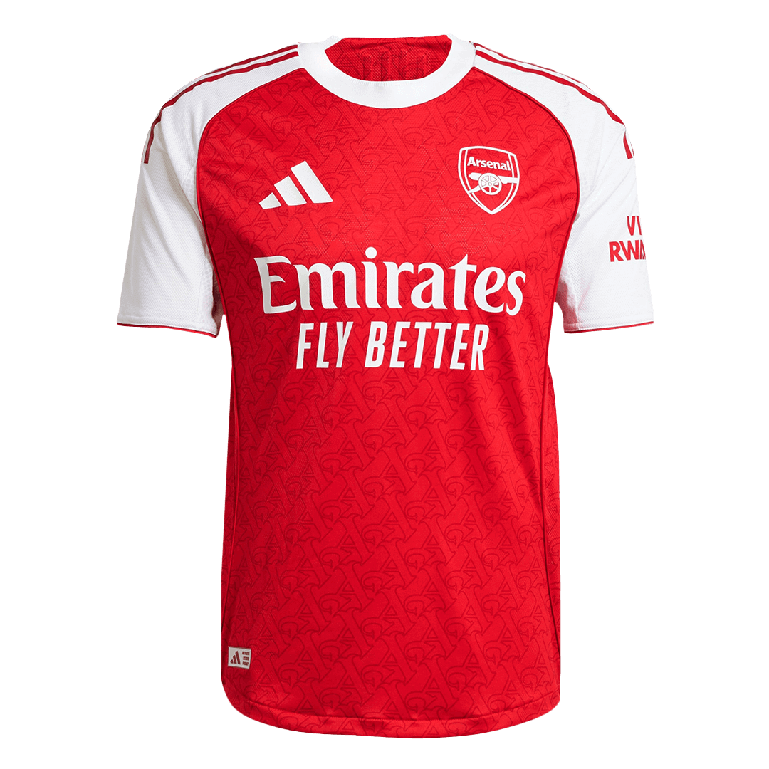 ØDEGAARD #8 Mens Arsenal Home Jersey 2025/26 - Player Version (Slim Fit)