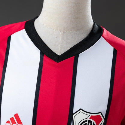 River Plate Jersey 2003-04 Home Retro Football Kit Long Sleeves