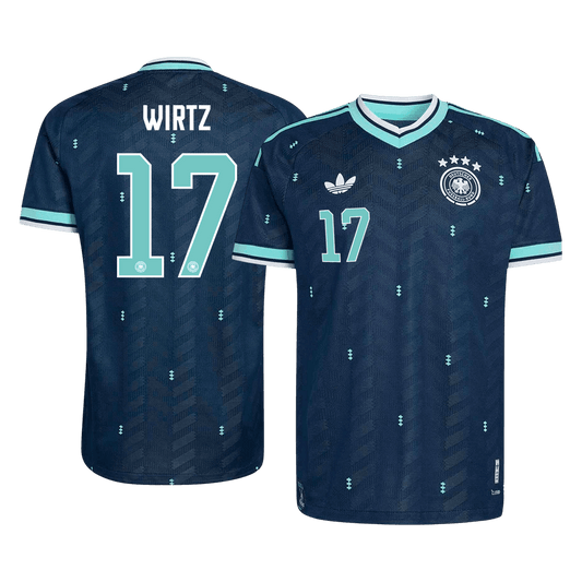 WIRTZ #17 Mens Germany World Cup Away Jersey 2026 - Player Version (Slim Fit)