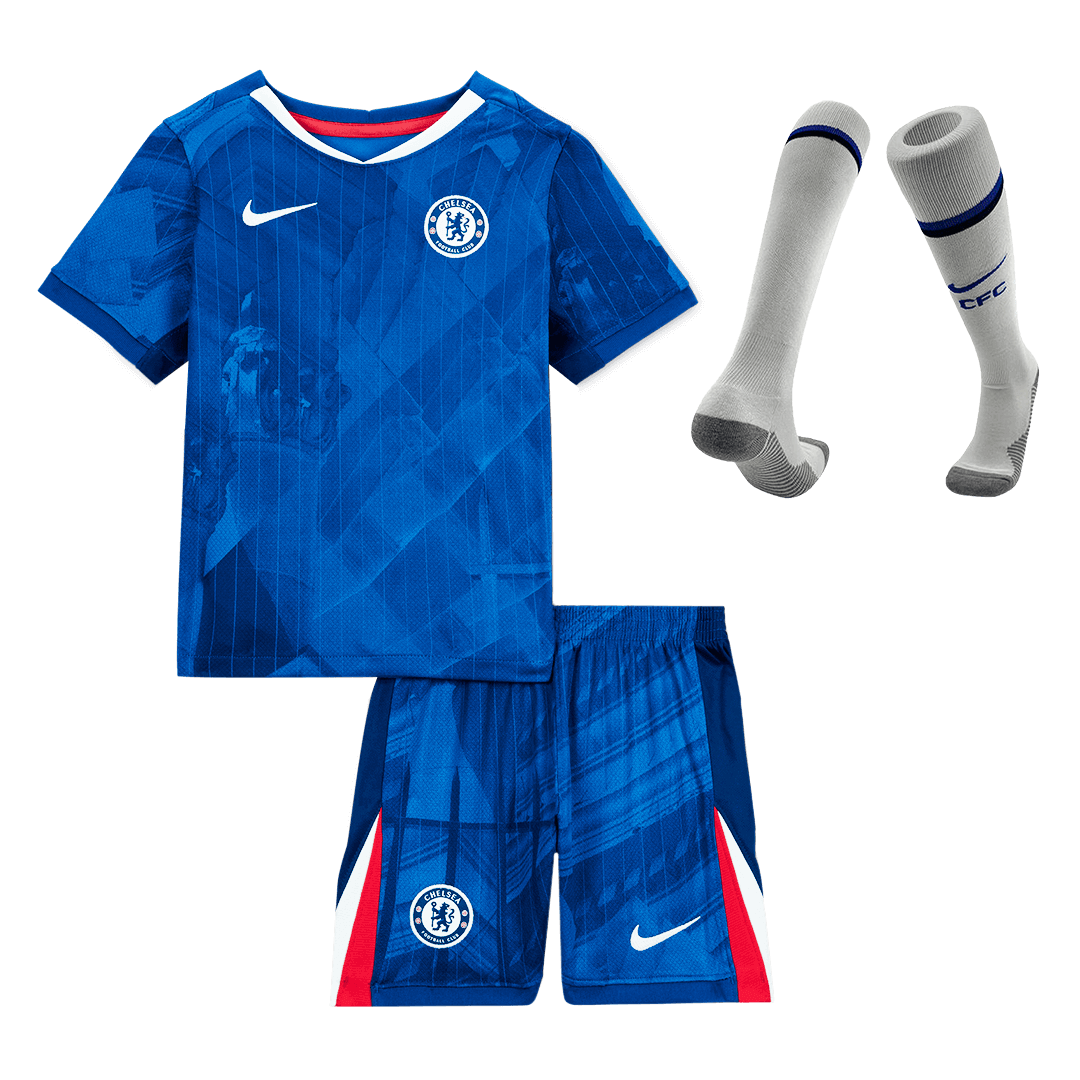 Kids Chelsea Home Full Kit 2025/26