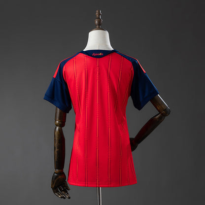 2-Star Women Spain Home Jersey 2026 World Cup Champion Football Kit Soccer Shirt