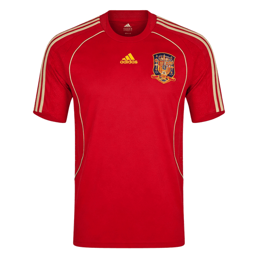 Retro 2008 Mens Spain Home Jersey