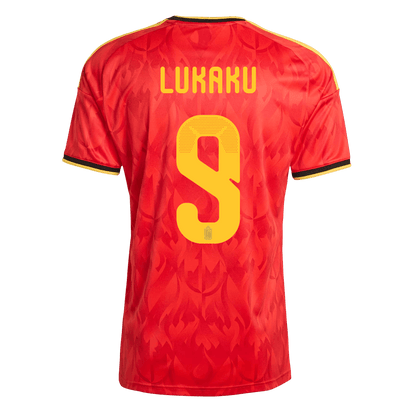 LUKAKU #9 Mens Belgium World Cup Home Jersey 2026
