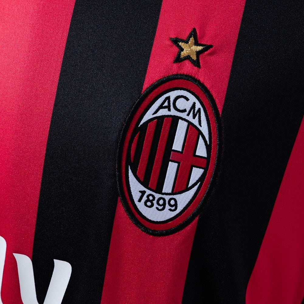 AC Milan Jersey 2017-18 Home Retro Football Kit