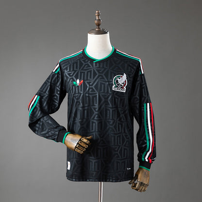 Mexico Third Jersey 2026 World Cup Long Sleeves Football Kit Soccer Shirt