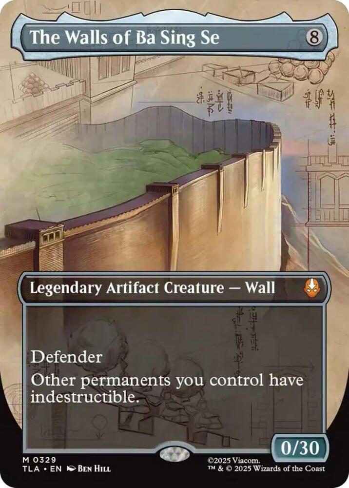 The Walls of Ba Sing Se (Borderless) - Avatar: The Last Airbender (TLA)