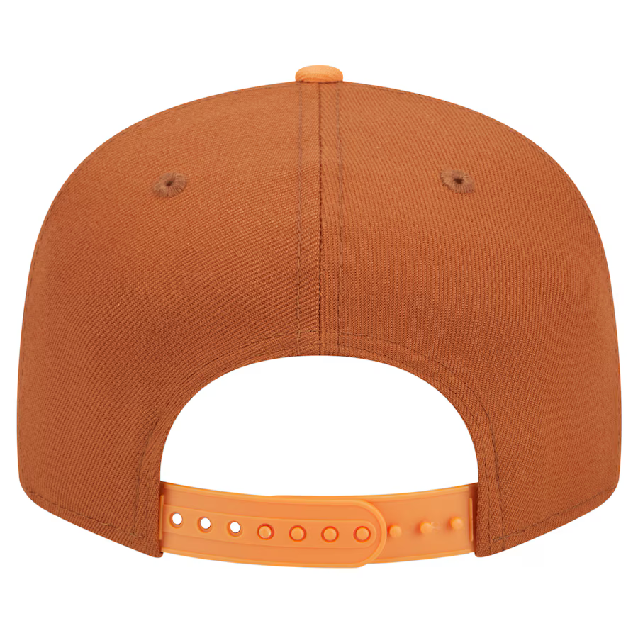 New Era Oakland Athletics  Color Pack 2-Tone 9FIFTY Snapback Hat-Brown/Orange