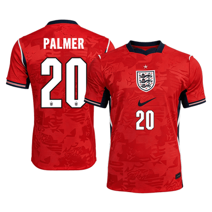PALMER #20 Mens England World Cup Away Jersey 2026 - Player Version (Slim Fit)